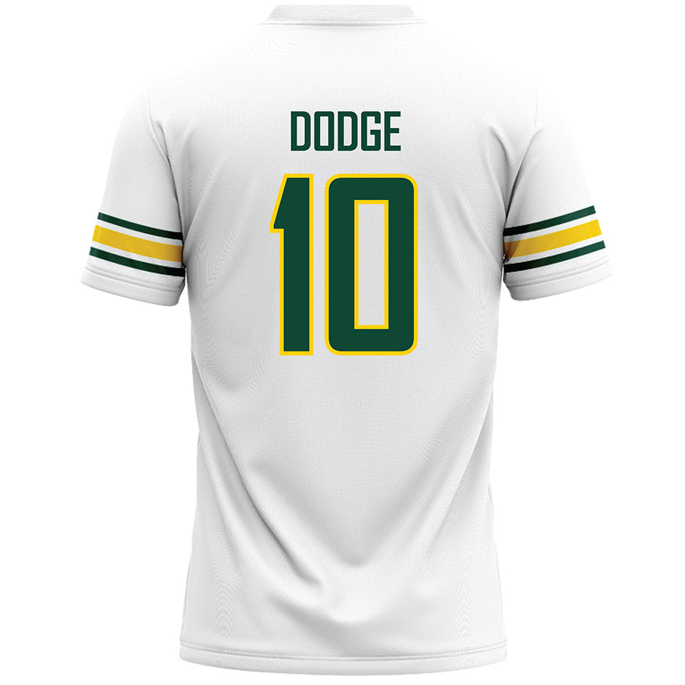 UVM - NCAA Men's Lacrosse : Henry Dodge - White Lacrosse Jersey -1