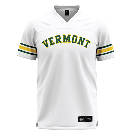 UVM - NCAA Men's Lacrosse : Charles Cochran - White Lacrosse Jersey -0