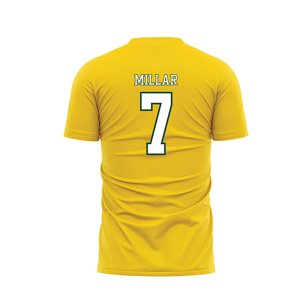 UVM - NCAA Men's Soccer : Andrew Millar - Gold Soccer Jersey-1