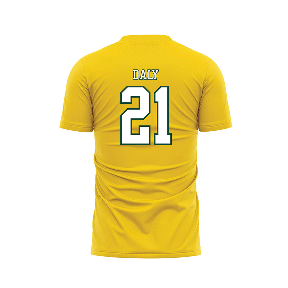 UVM - NCAA Men's Soccer : Karl Daly - Gold Soccer Jersey-1