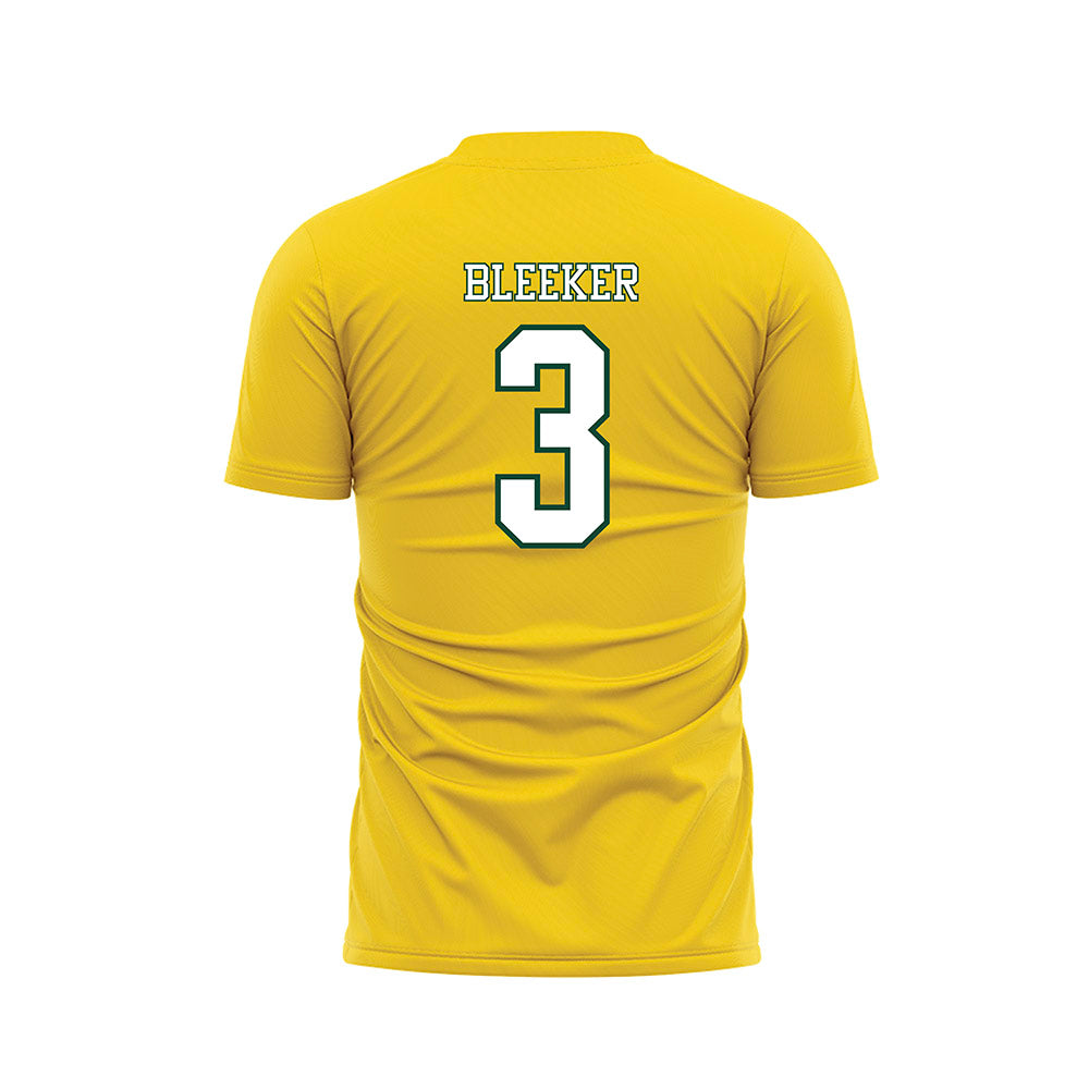 UVM - NCAA Men's Soccer : Mike Bleeker - Gold Soccer Jersey-1