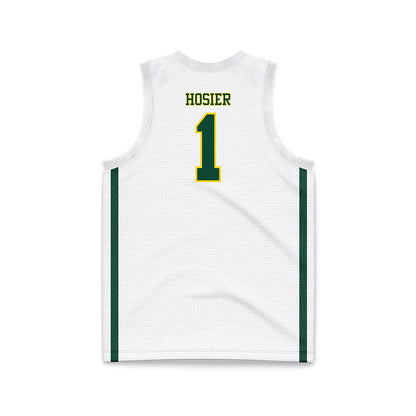 UVM - NCAA Women's Basketball : Jacklynn Hosier - White Basketball Jersey-1