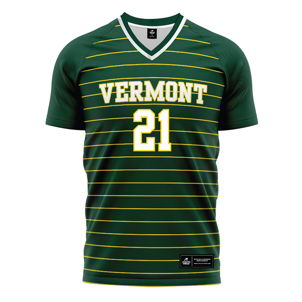 UVM - NCAA Women's Soccer : Aubrey Bough - Soccer Jersey-0