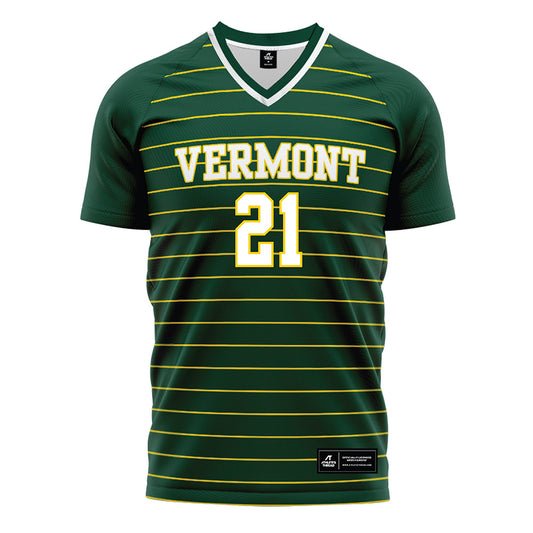 UVM - NCAA Women's Soccer : Aubrey Bough - Soccer Jersey-0