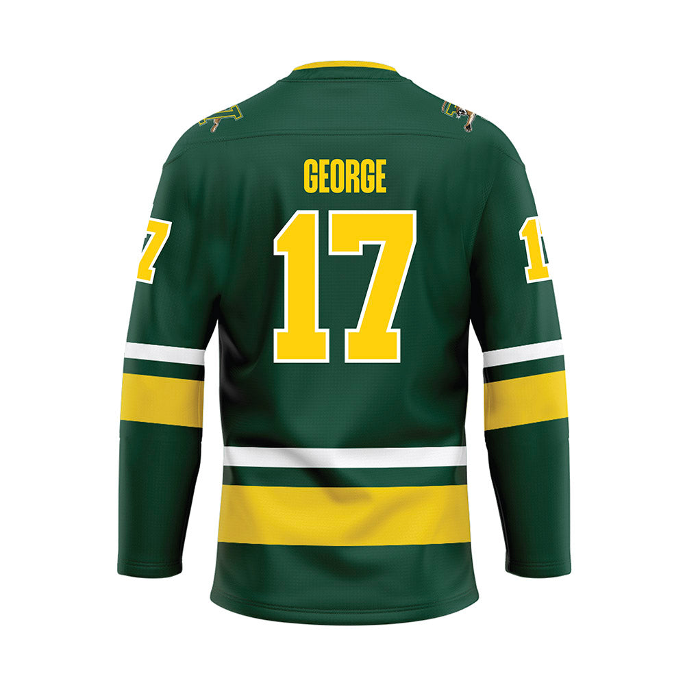 UVM - NCAA Women's Ice Hockey : Brooke George - Hockey Jersey-1