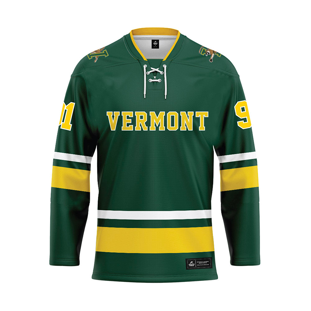 UVM - NCAA Women's Ice Hockey : Ashley Kokavec - Hockey Jersey-0