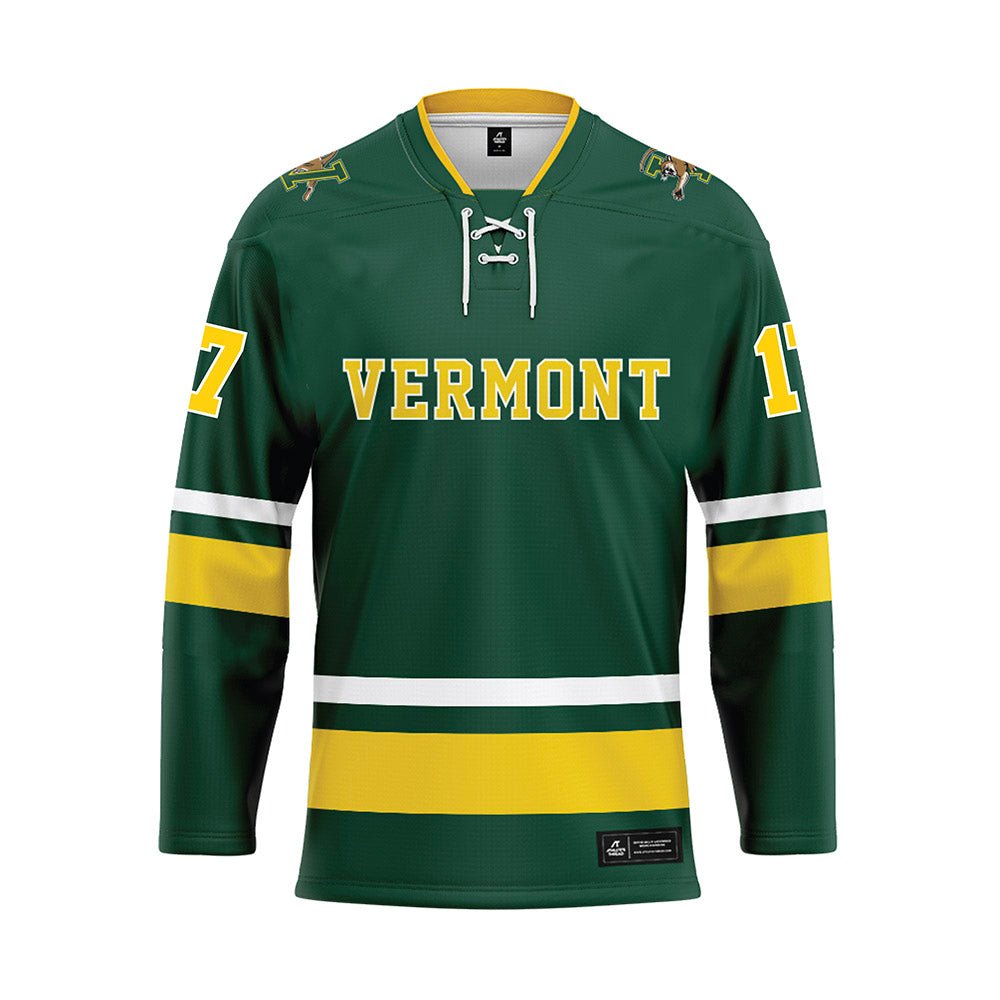 UVM - NCAA Women's Ice Hockey : Brooke George - Hockey Jersey-0