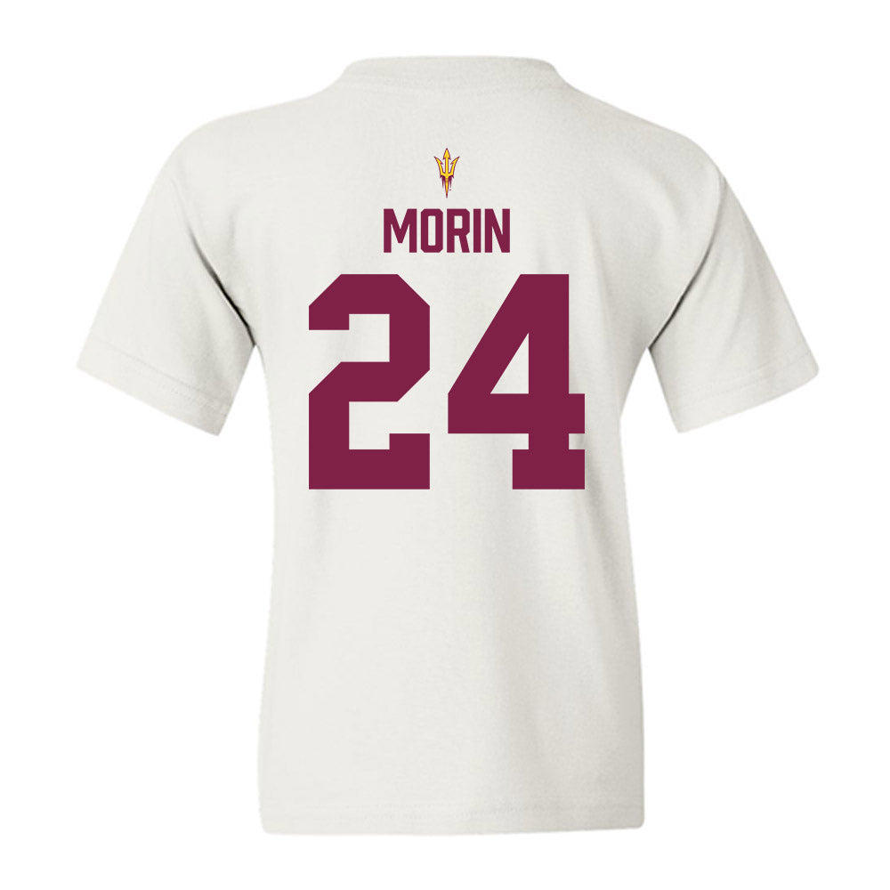 Arizona State - NCAA Beach Volleyball : Samaya Morin - Youth T-Shirt-1