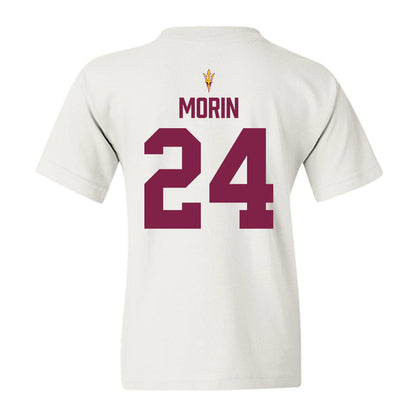 Arizona State - NCAA Beach Volleyball : Samaya Morin - Youth T-Shirt-1
