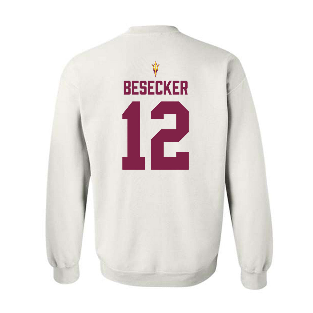 Arizona State - NCAA Beach Volleyball : Arden Besecker - Crewneck Sweatshirt-1