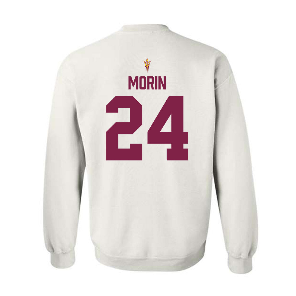 Arizona State - NCAA Beach Volleyball : Samaya Morin - Crewneck Sweatshirt-1