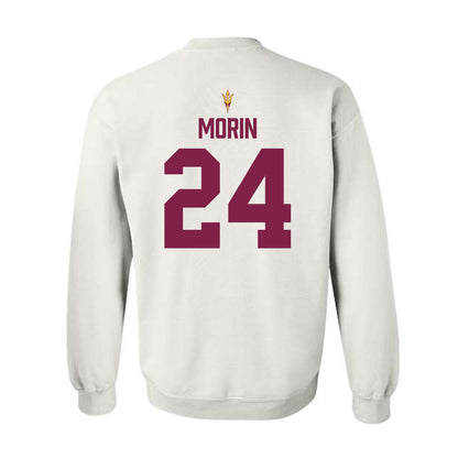 Arizona State - NCAA Beach Volleyball : Samaya Morin - Crewneck Sweatshirt-1
