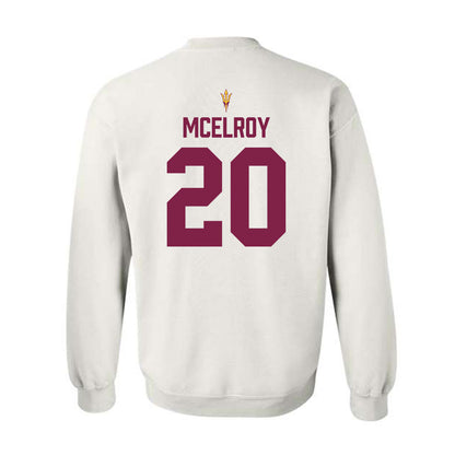 Arizona State - NCAA Beach Volleyball : Olivia McElroy - Crewneck Sweatshirt-1