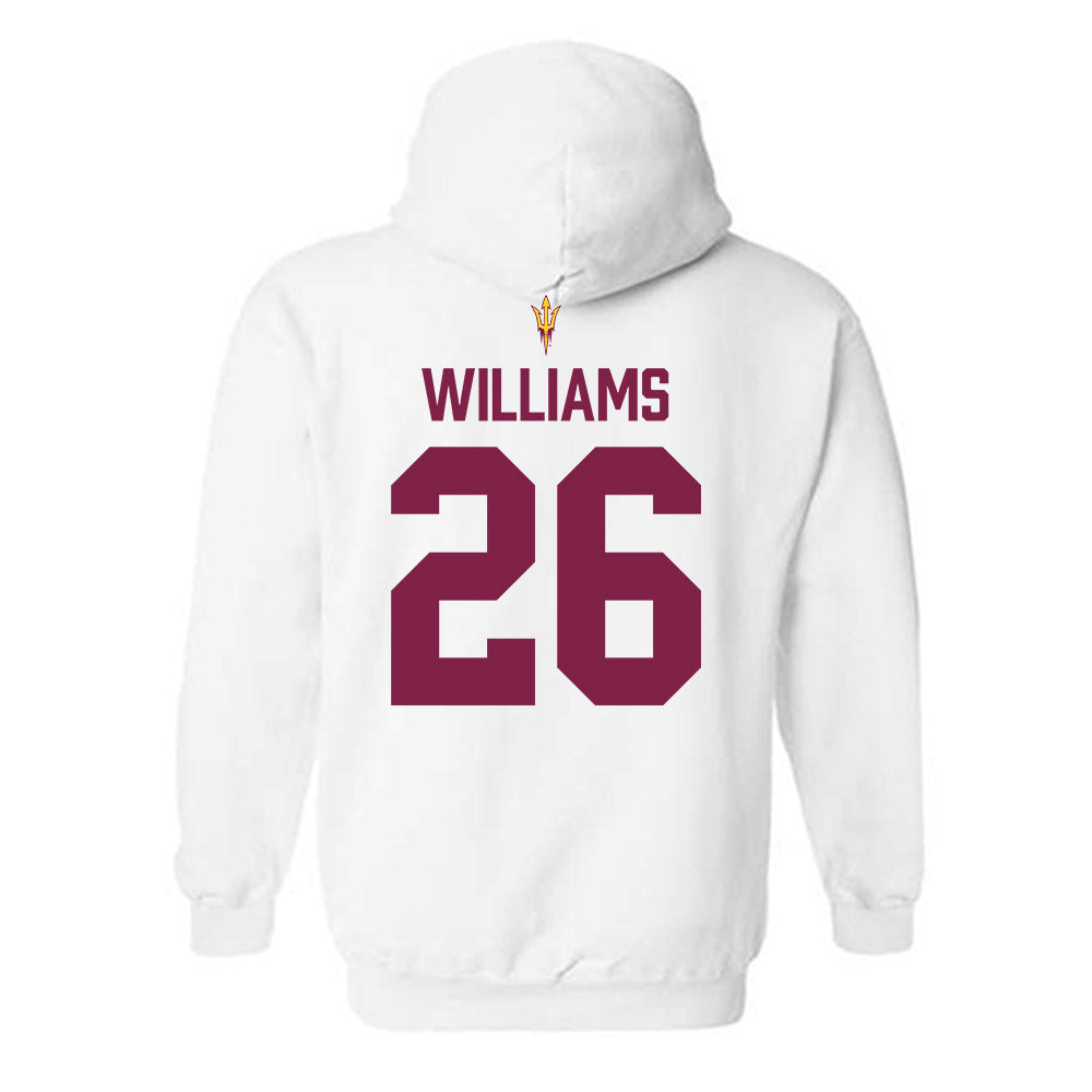 Arizona State - NCAA Beach Volleyball : Layla Williams - Hooded Sweatshirt-1