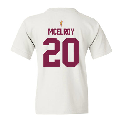 Arizona State - NCAA Beach Volleyball : Olivia McElroy - Youth T-Shirt-1
