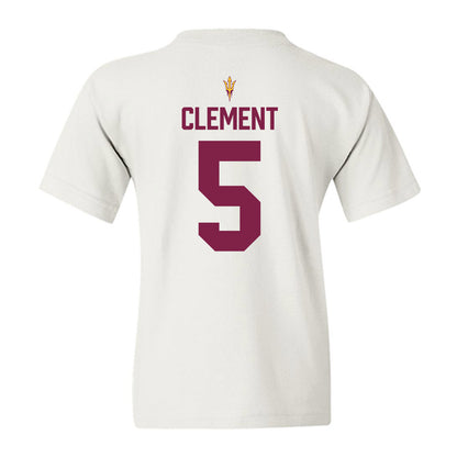 Arizona State - NCAA Beach Volleyball : Tori Clement - Youth T-Shirt-1