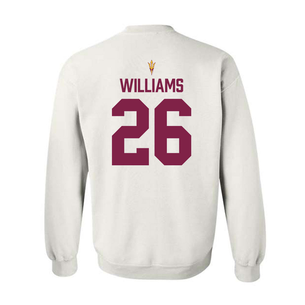 Arizona State - NCAA Beach Volleyball : Layla Williams - Crewneck Sweatshirt-1