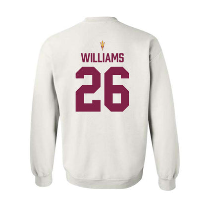 Arizona State - NCAA Beach Volleyball : Layla Williams - Crewneck Sweatshirt-1