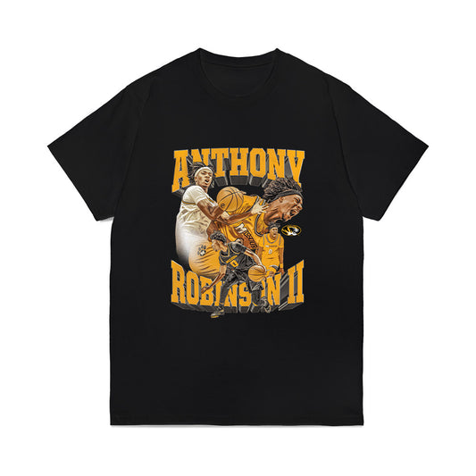Missouri - NCAA Men's Basketball : Anthony Robinson II - Collage Comfort Colors T-Shirt-0