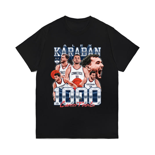 UConn - NCAA Men's Basketball : Alex Karaban - Collage Comfort Colors T-Shirt-0