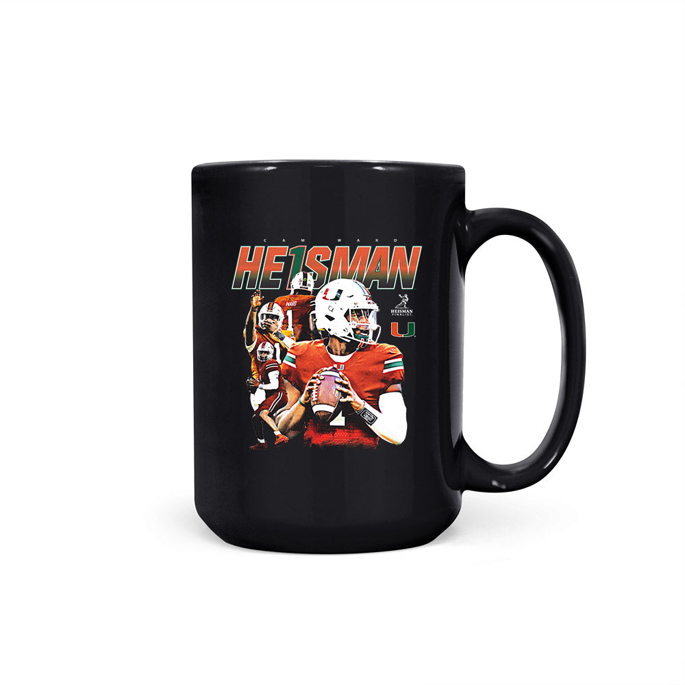 Miami - NCAA Football : Cam Ward - Player Collage Coffee Mug-0