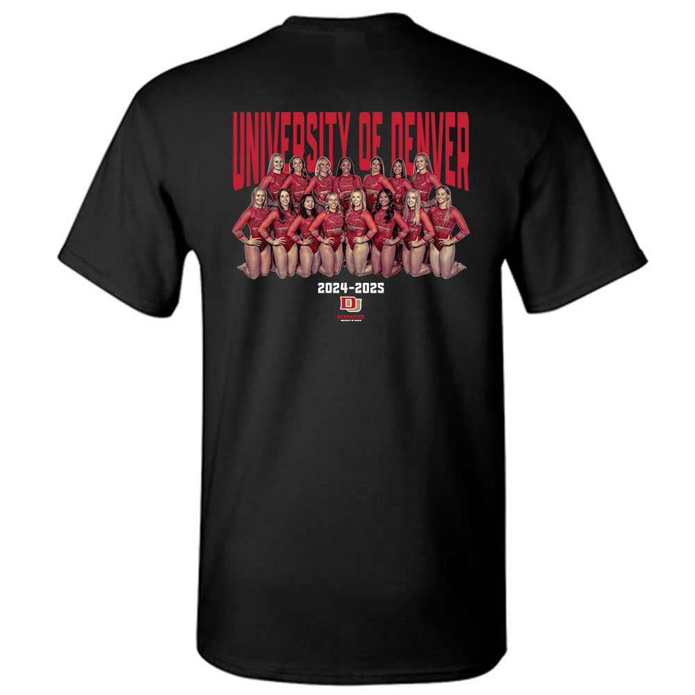 DU - NCAA Women's Gymnastics : - Team Collage T-Shirt-1