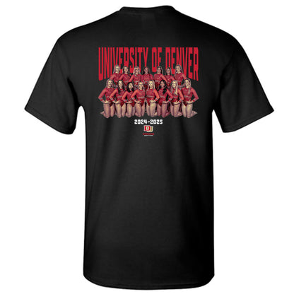 DU - NCAA Women's Gymnastics : - Team Collage T-Shirt-1