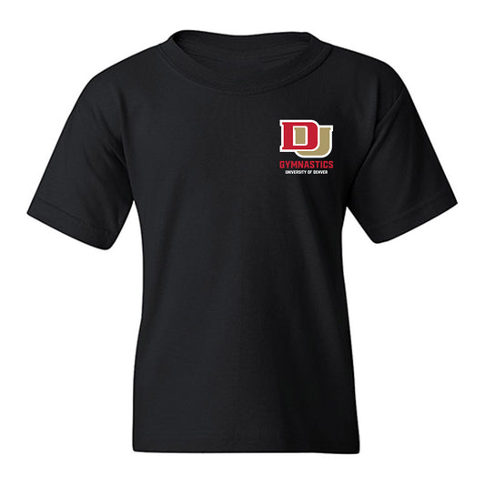 DU - NCAA Women's Gymnastics : - Team Collage Youth T-Shirt-0