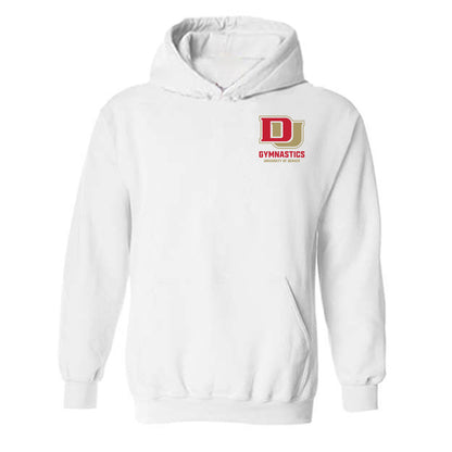 DU - NCAA Women's Gymnastics : - Team Collage Hooded Sweatshirt-0