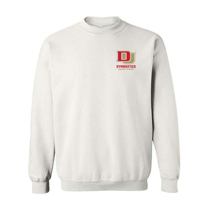 DU - NCAA Women's Gymnastics : - Team Collage Crewneck Sweatshirt-0