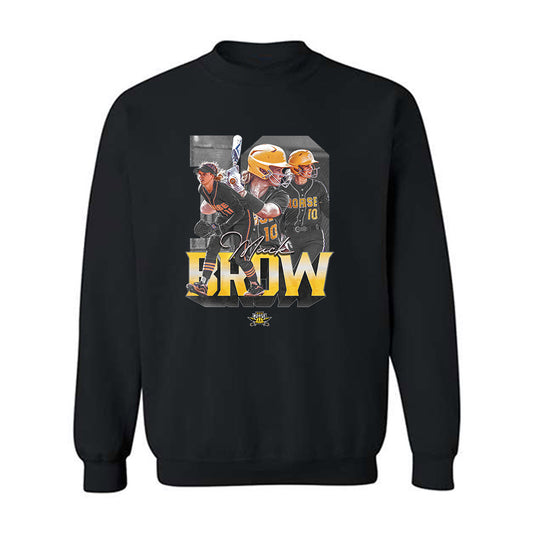 NKU - NCAA Softball : Mack Brow - Crewneck Sweatshirt-0