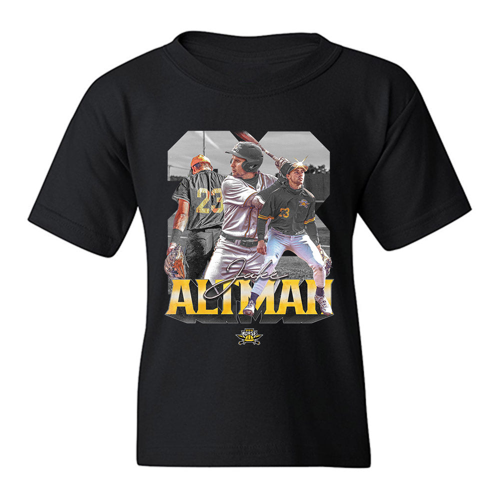 NKU - NCAA Baseball : Jake Altman - Player Collage Youth T-Shirt-0