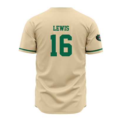 UAB - NCAA Baseball : Gavin Lewis - Cream Jersey-1