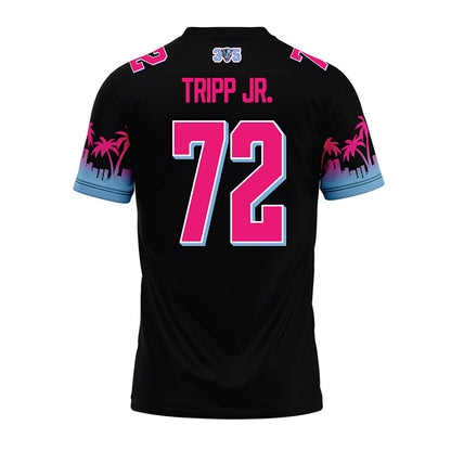 FIU - NCAA Football : Antonio Tripp Jr. - Vice Black Premium Football Jersey-1