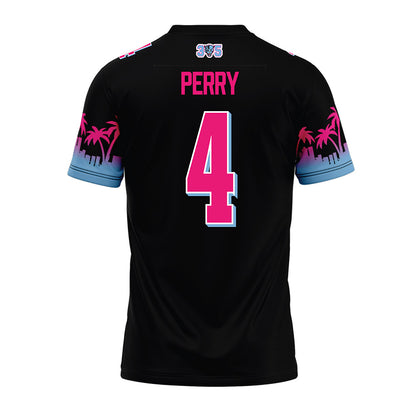 FIU - NCAA Football : Alex Perry - Vice Black Premium Football Jersey-1