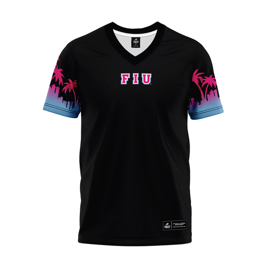 FIU - NCAA Football : Manasseh Ripert - Vice Black Premium Football Jersey-0