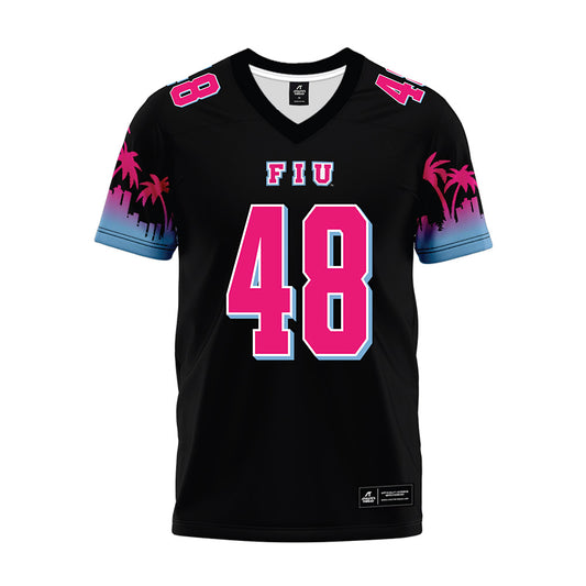 FIU - NCAA Football : Robert Czeremcha - Vice Black Premium Football Jersey-0