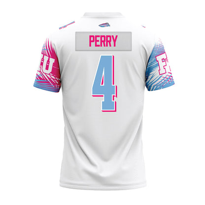 FIU - NCAA Football : Alex Perry - Vice White Premium Football Jersey-1