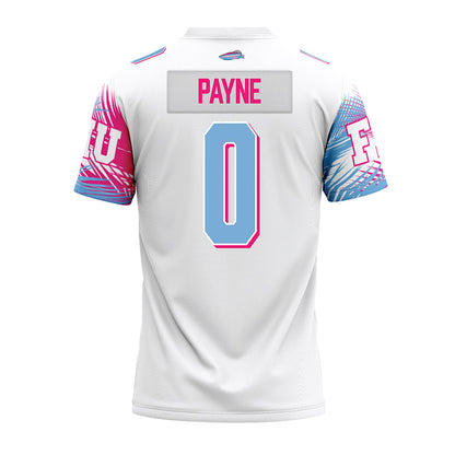 FIU - NCAA Football : Dallas Payne - Vice White Premium Football Jersey-1