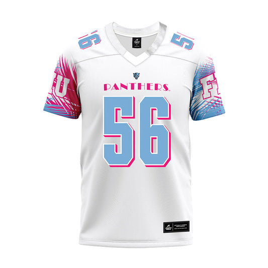 FIU - NCAA Football : Marc Michel Jr - Vice White Premium Football Jersey-0