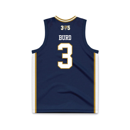 FIU - NCAA Women's Basketball : Riley Burd - Road Blue Basketball Jersey-1