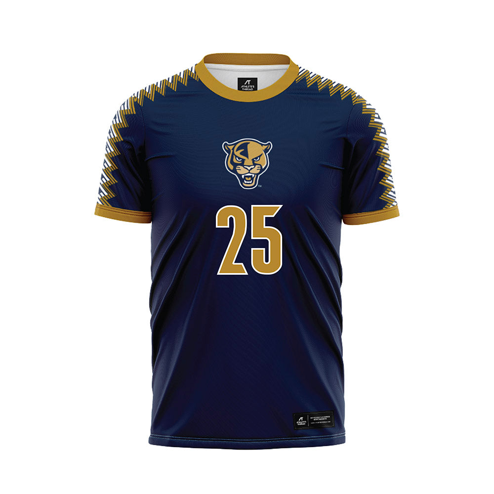 FIU - NCAA Women's Soccer : Carsyn Petersen - Road Blue Soccer Jersey-0