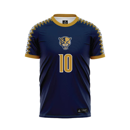FIU - NCAA Women's Soccer : Chinatsu Kaio - Road Blue Soccer Jersey-0