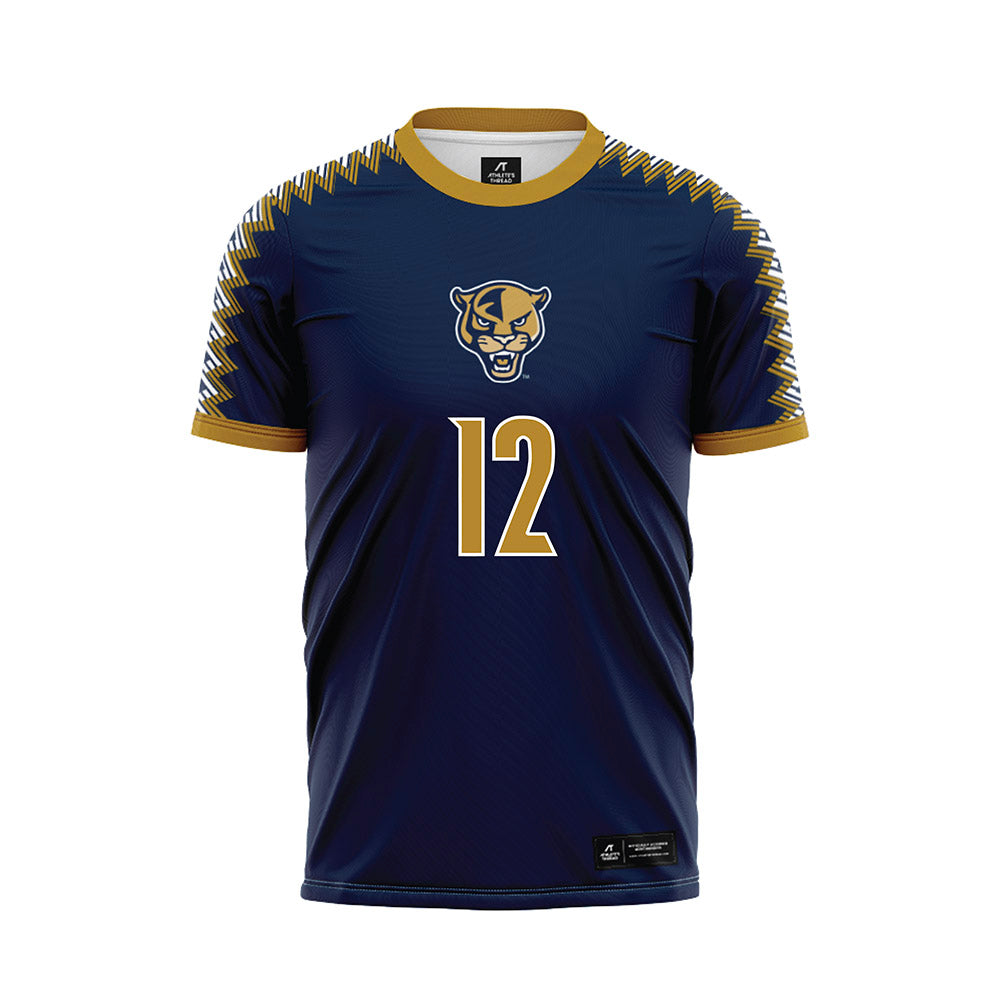 FIU - NCAA Women's Soccer : Ola Orelesi - Road Blue Soccer Jersey-0