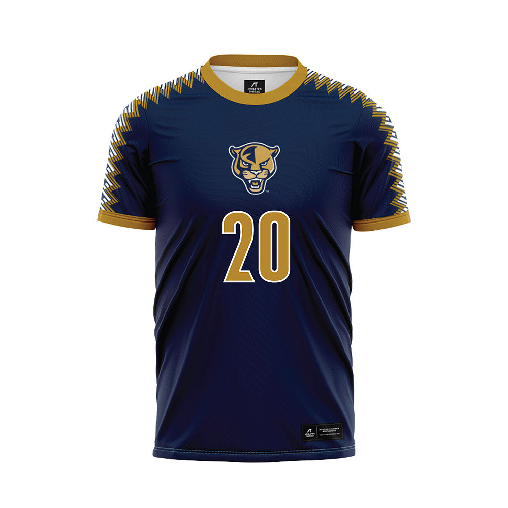 FIU - NCAA Women's Soccer : Noa Olivia Ganthier - Road Blue Soccer Jersey-0