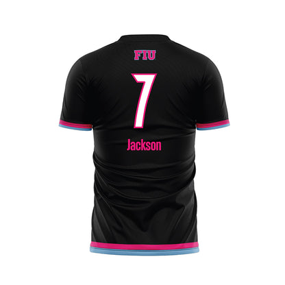 FIU - NCAA Women's Soccer : Zora Jackson - Vice Black Soccer Jersey-1