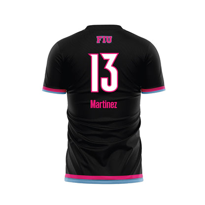 FIU - NCAA Women's Soccer : Ashly Yoselin Martinez - Vice Black Soccer Jersey-1