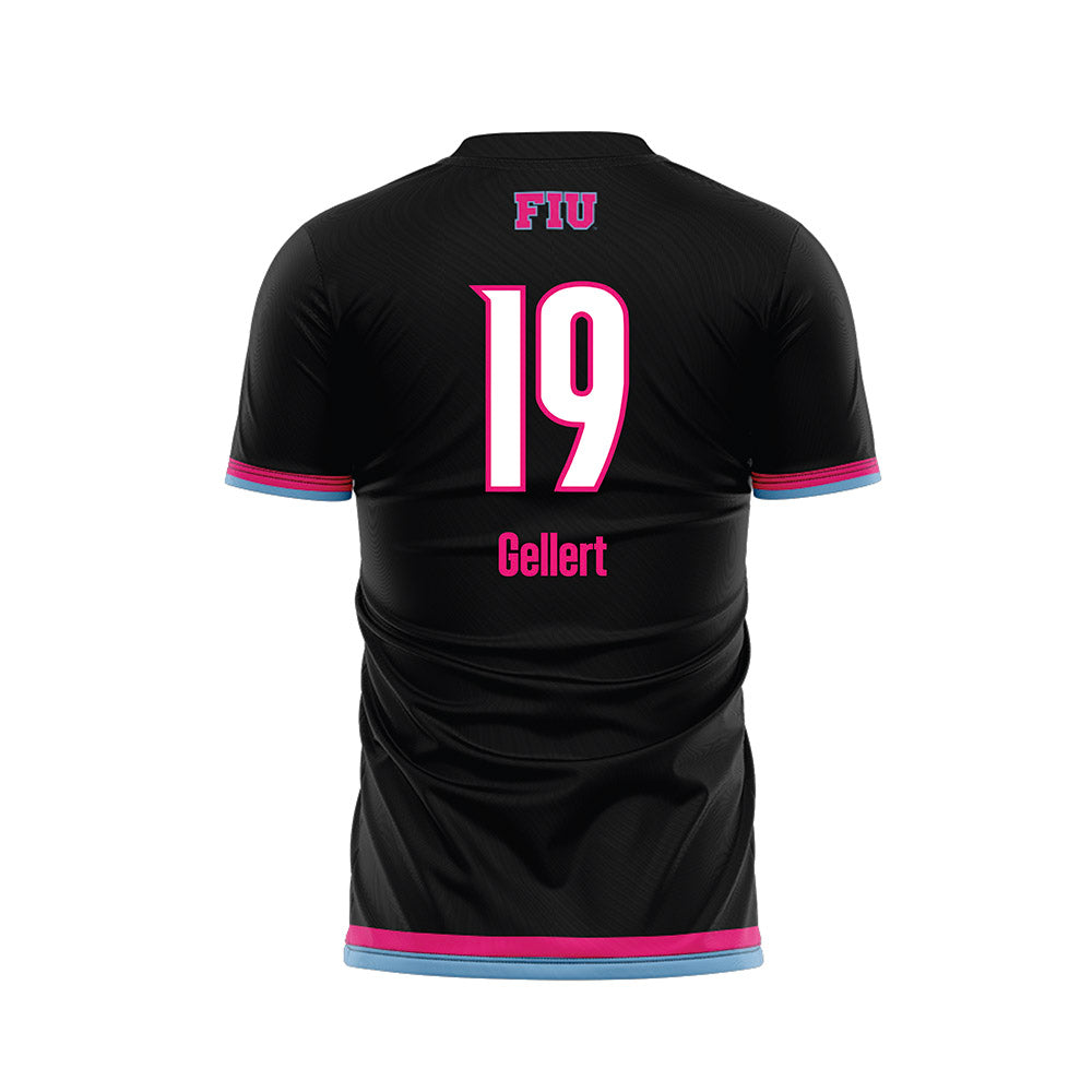 FIU - NCAA Women's Soccer : Mona Gellert - Vice Black Soccer Jersey-1