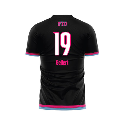 FIU - NCAA Women's Soccer : Mona Gellert - Vice Black Soccer Jersey-1