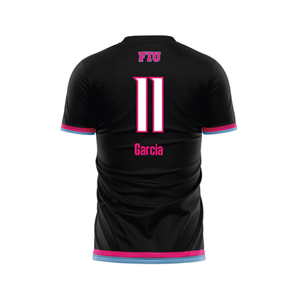 FIU - NCAA Women's Soccer : Barbara Garcia - Vice Black Soccer Jersey-1
